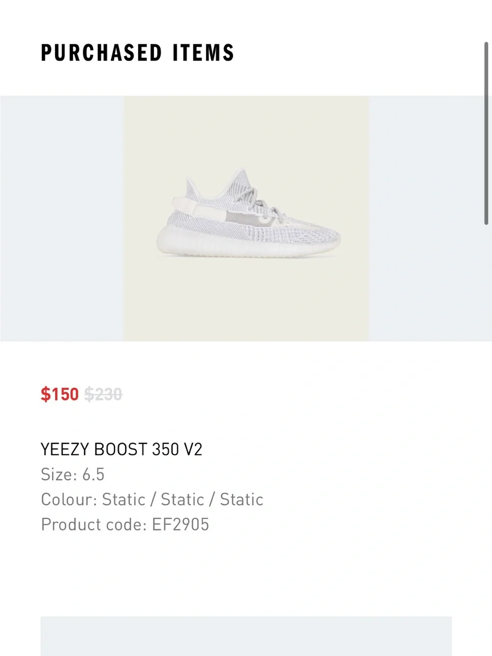 Yeezy bought these